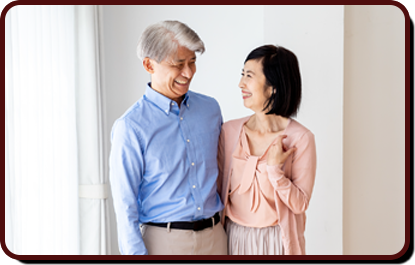 60代男性と娘